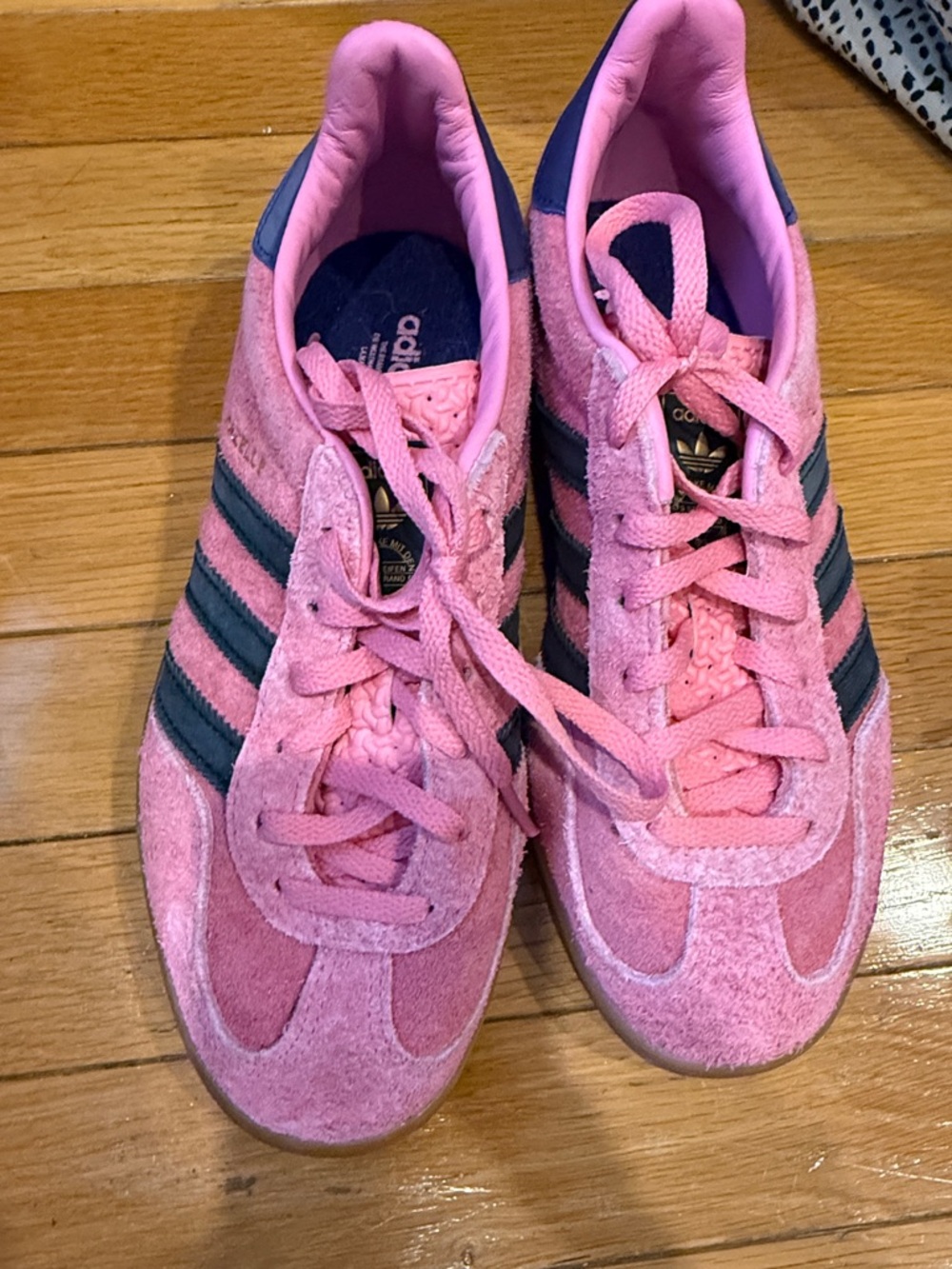 adidas Pink and Black Women's Sneakers